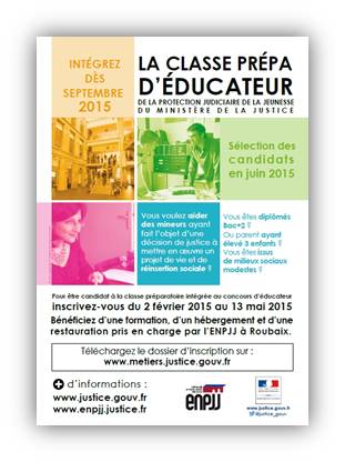 Affiche de la campagne de recrutement CPI 8