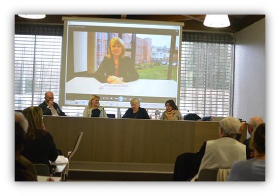 Photo prise lors du colloque sur l'attachement.
