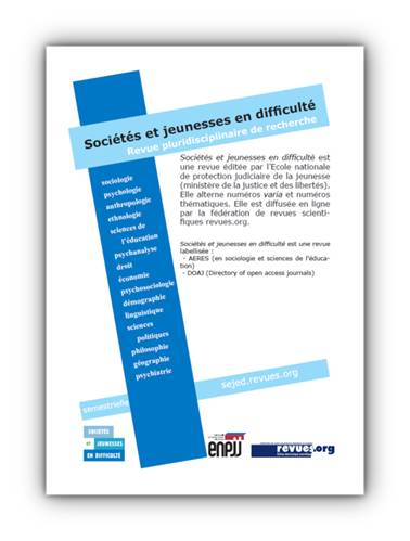 Flyer de la revue SEJED